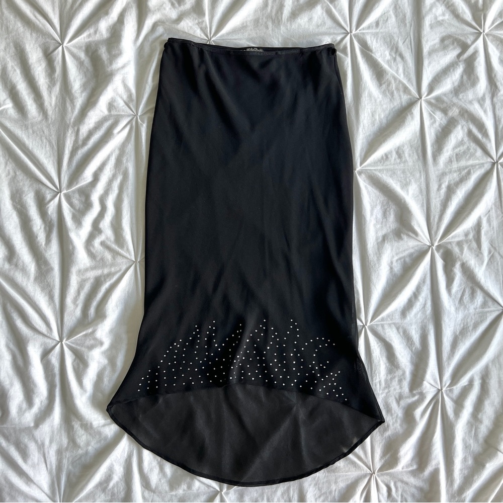 Black Midi Skirt
